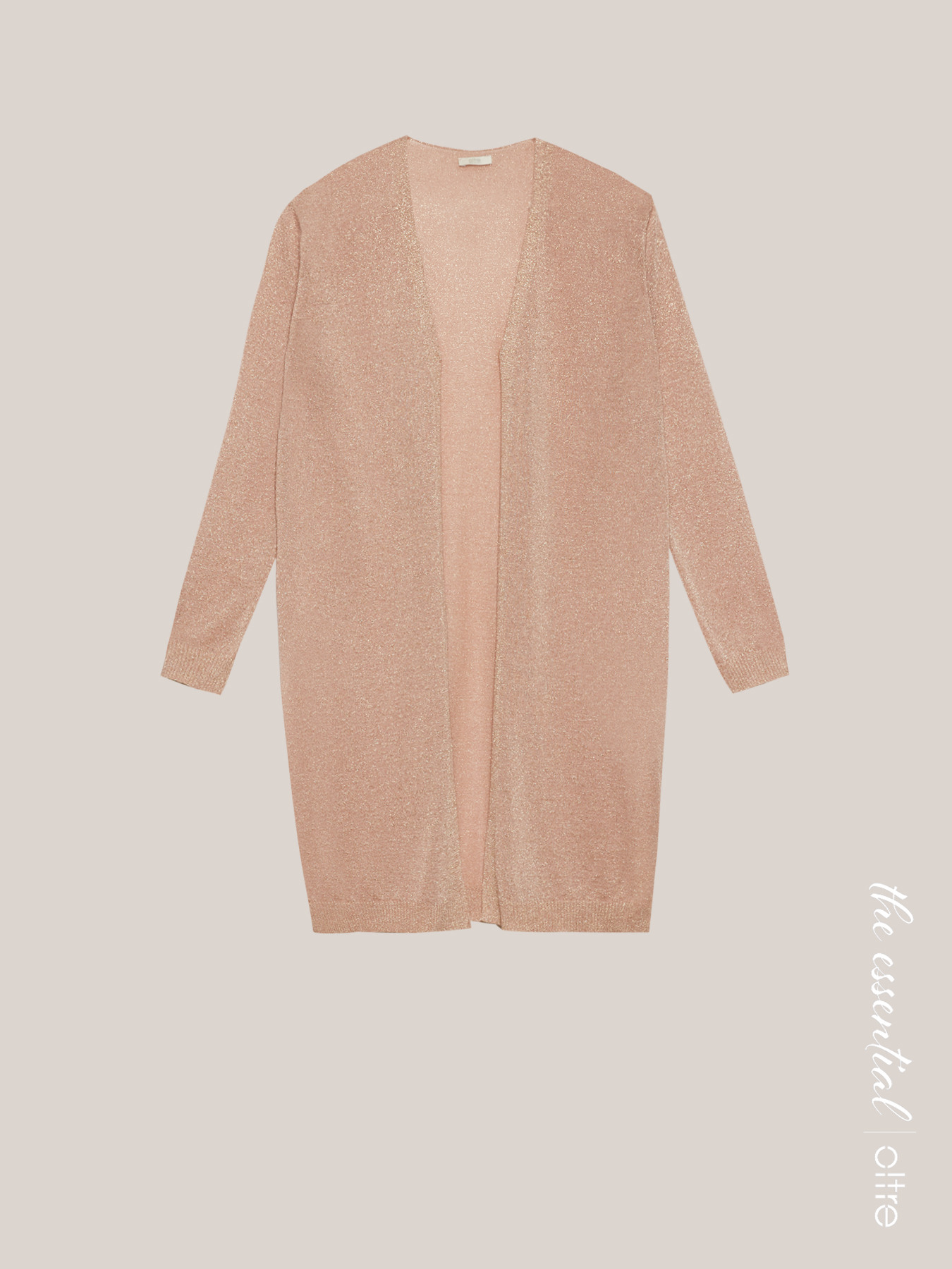 Cardigan lurex lungo image number 3