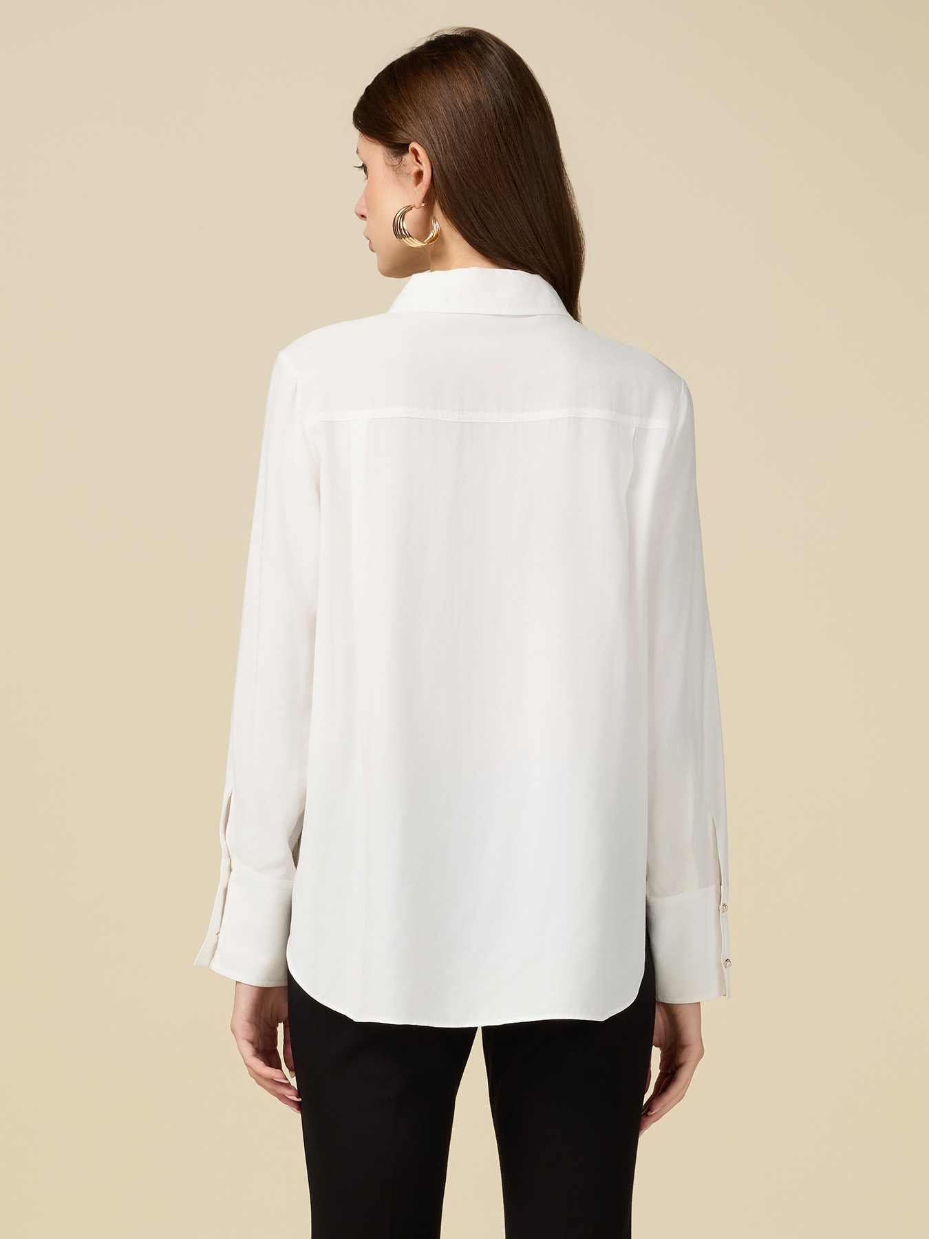 Hemdbluse aus Viskose image number 1