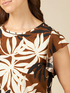 Patterned viscose blouse image number 2
