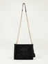 Sac pochette en tweed image number 1
