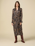 Wrap midi dress image number 0