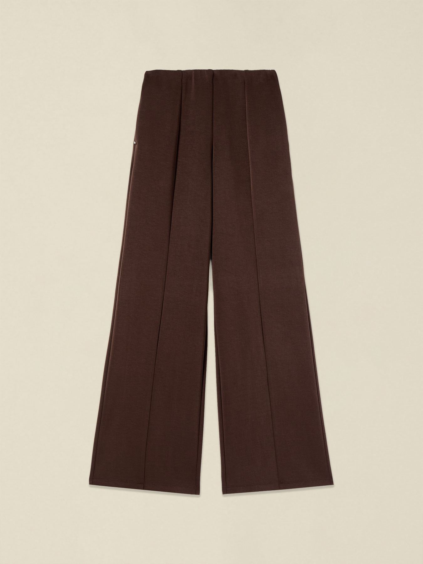 Palazzo pants in scuba fabric image number 4