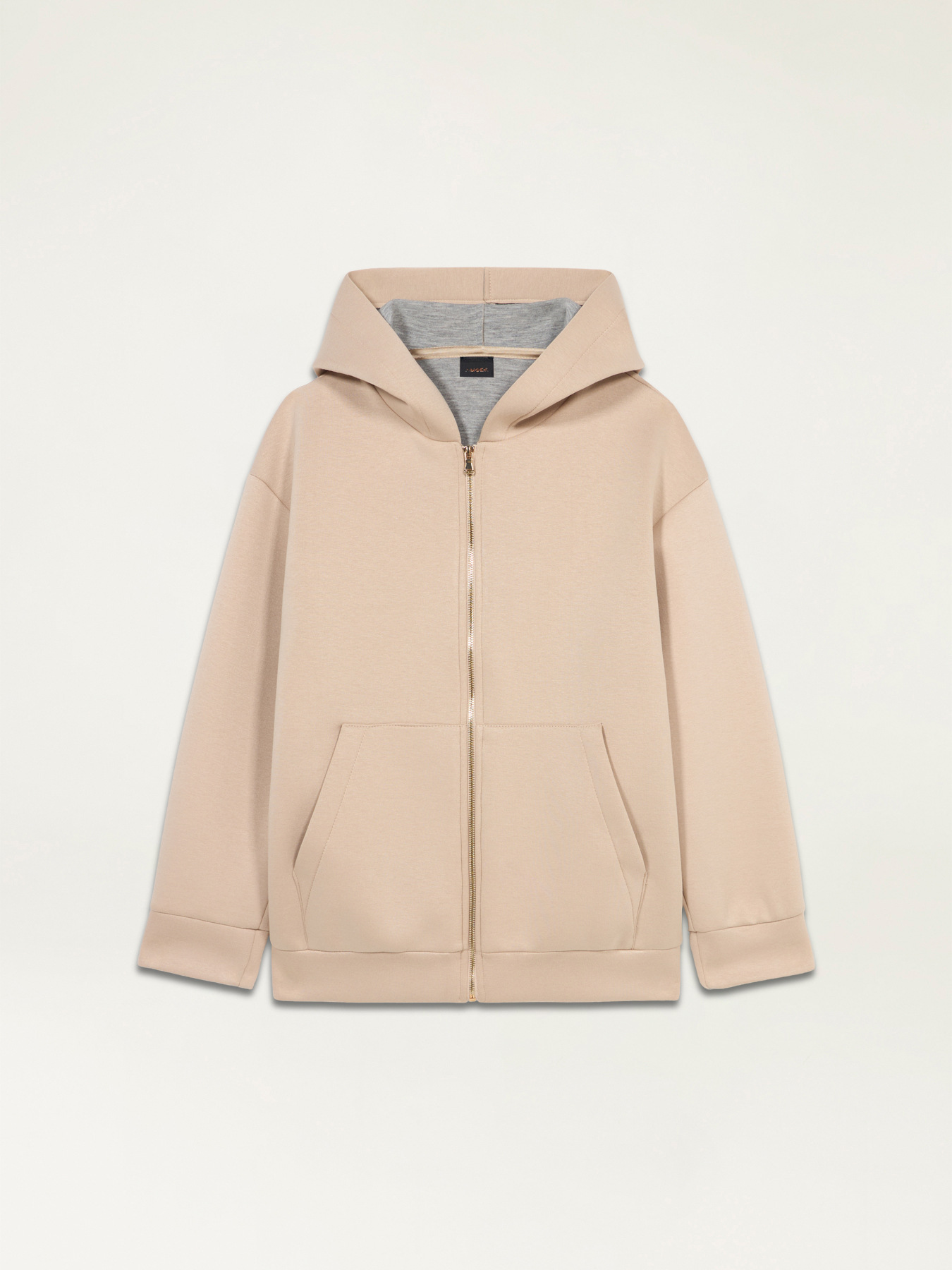 Sweat-shirt ample en tissu coupl&eacute; image number 4