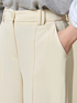 Pantaloni wide leg in cady image number 2