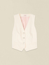 Short tailored vest image number 3