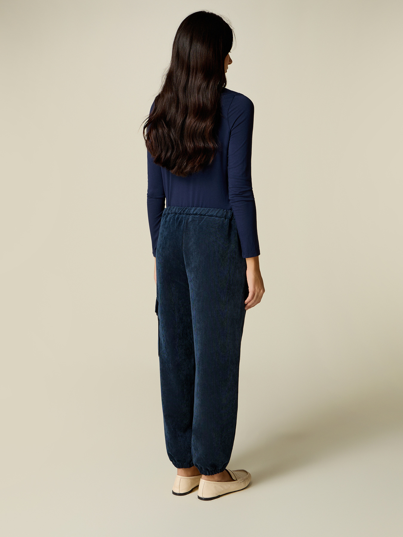 Corduroy cargo pants image number 1