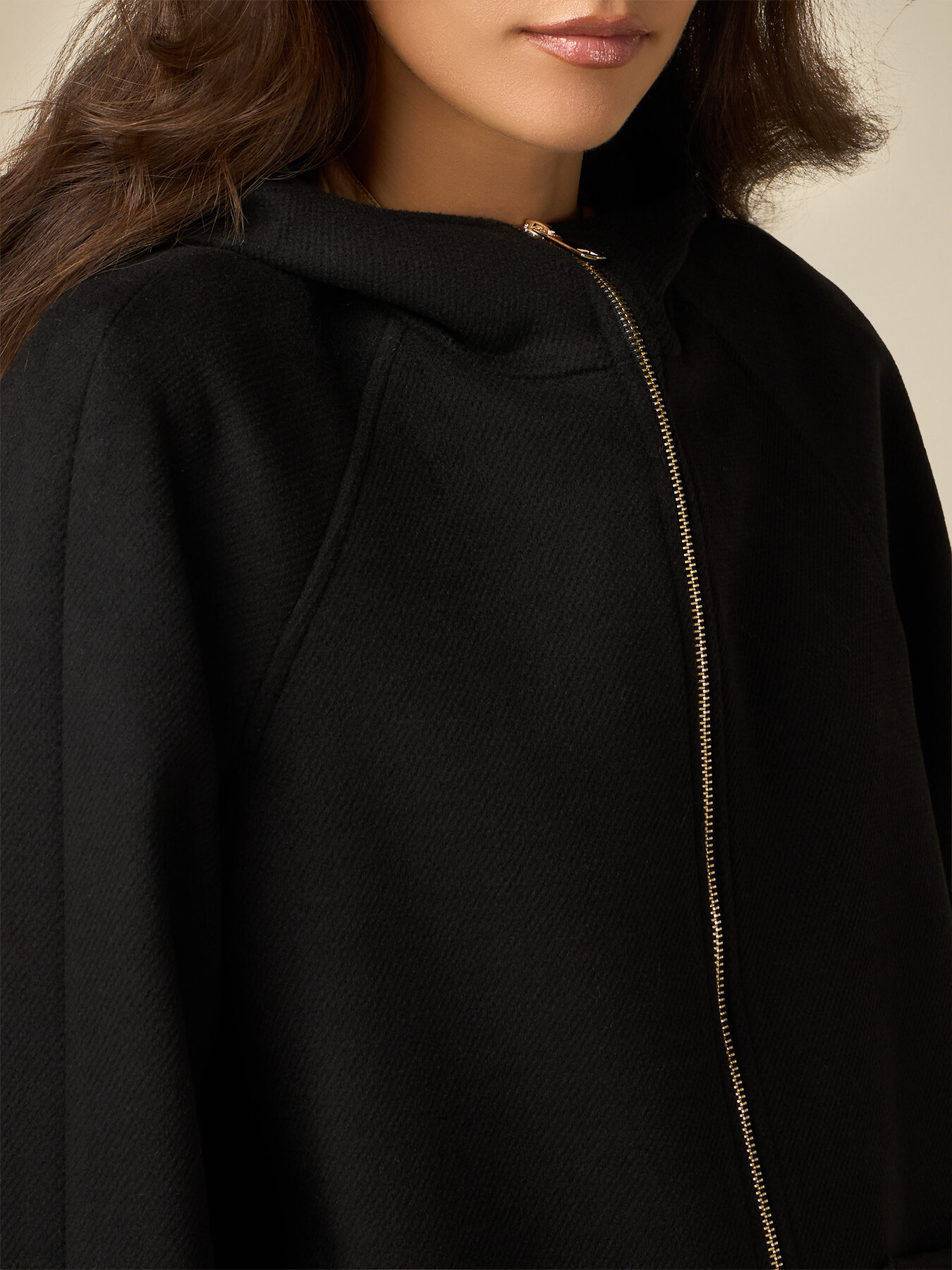 Short coat with hood image number 2