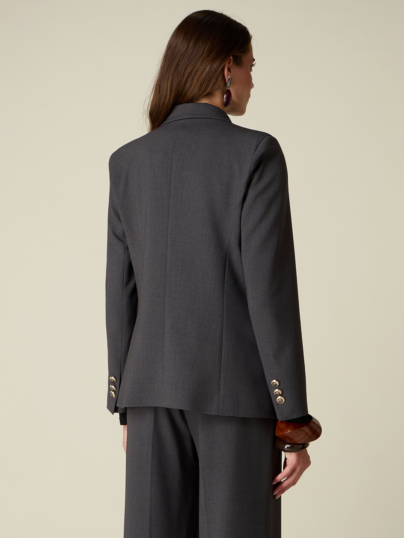Zweireihiger Blazer mit Wappenkn&ouml;pfen image number 1