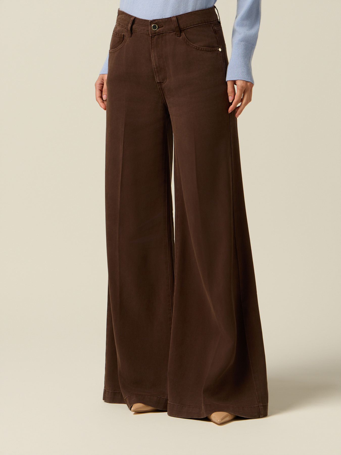 Palazzo-Hose aus Tencel image number 3