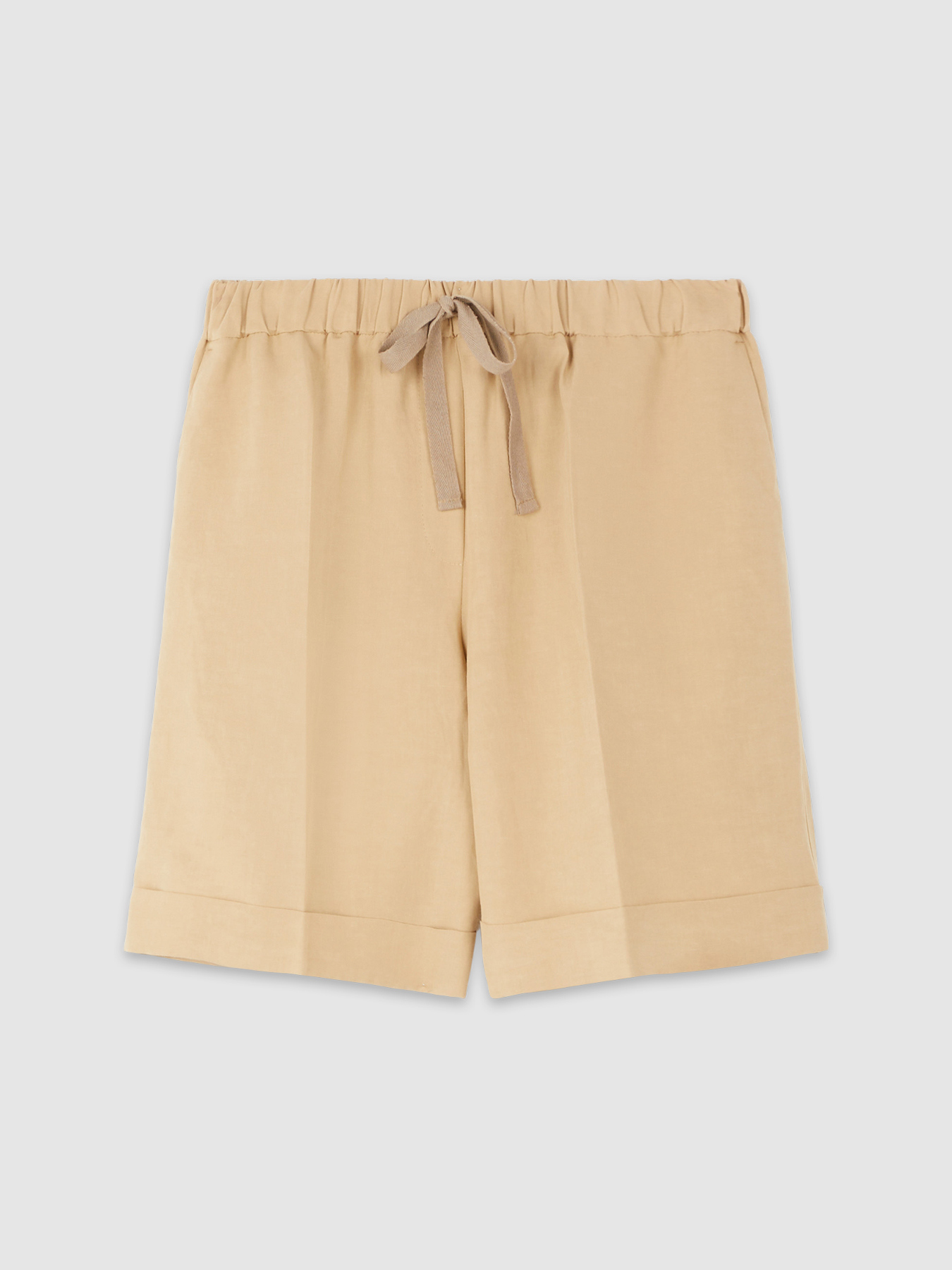 Linen blend Bermuda shorts image number 3