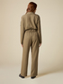 Tencel blend jumpsuit with emblems image number 1
