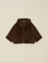 Short hooded cape image number 3