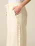 Pantalon palazzo en molleton avec paillettes image number 2