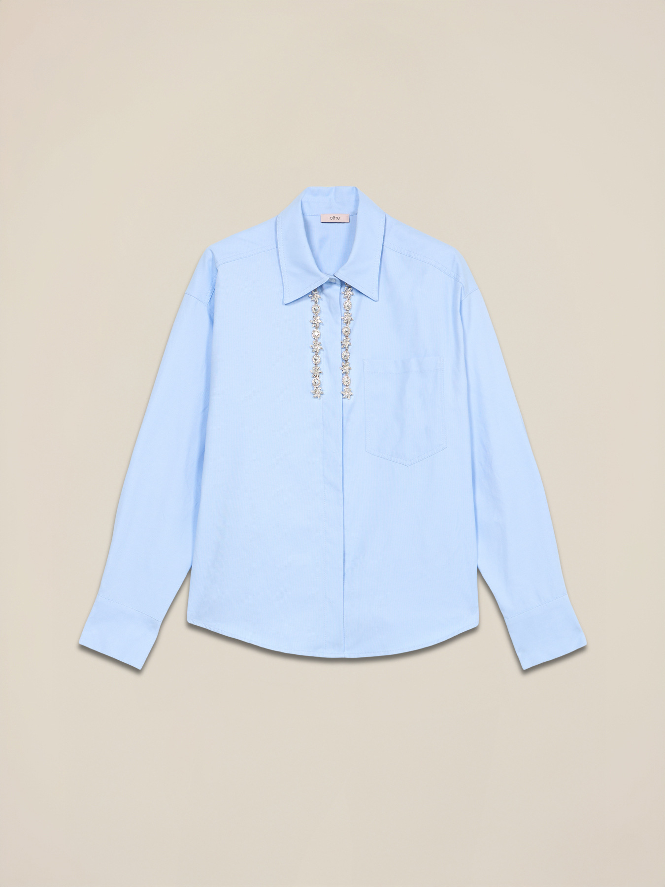 Camicia con ricamo gioiello image number 3