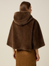Short hooded cape image number 1