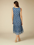 Vestito lungo fantasia in cotone image number 1