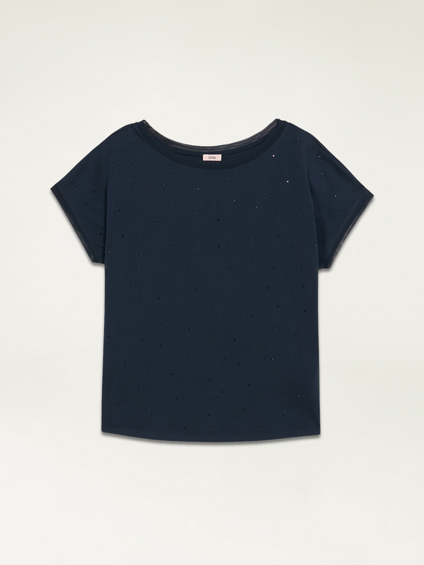 T-shirt with crystals image number 3