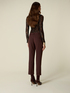 Cropped-Hose aus Cr&ecirc;pe-Stoff image number 1