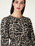 Animal print midi dress image number 2