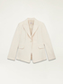 Blazer con pespuntes de tipo sastre image number 4