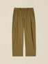 Pantalon cropped en popeline image number 4