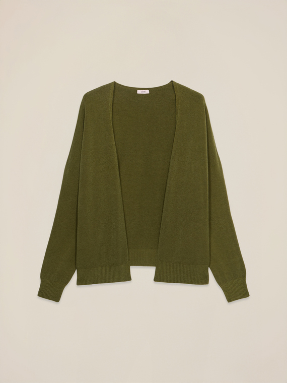 Viscose blend cardigan