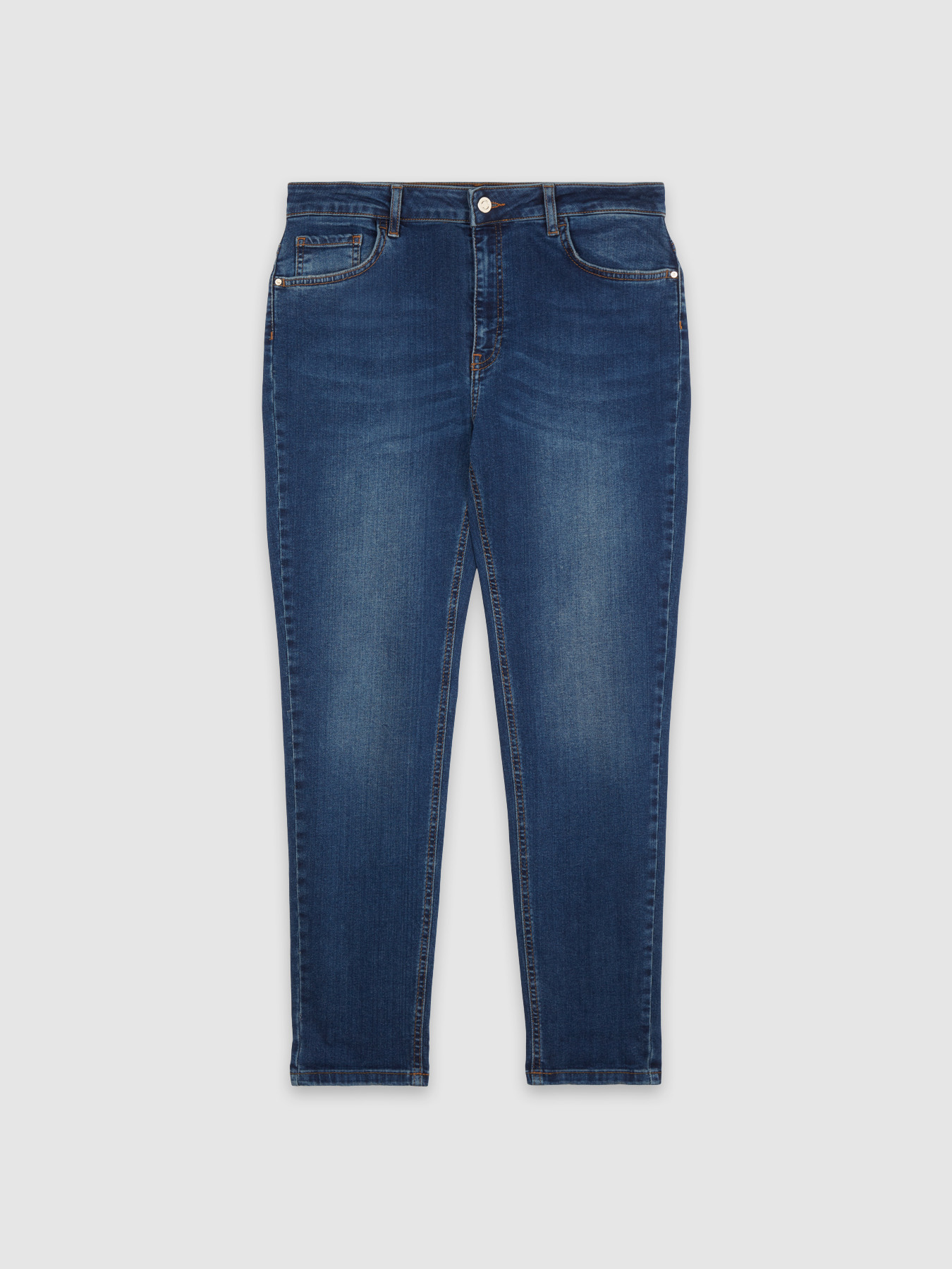 Jeans boyslim Berlin lavaggio medio image number 3