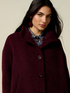Diagonal fabric cape image number 2