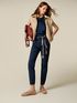 Pantaloni skinny din amestec de bumbac image number 0