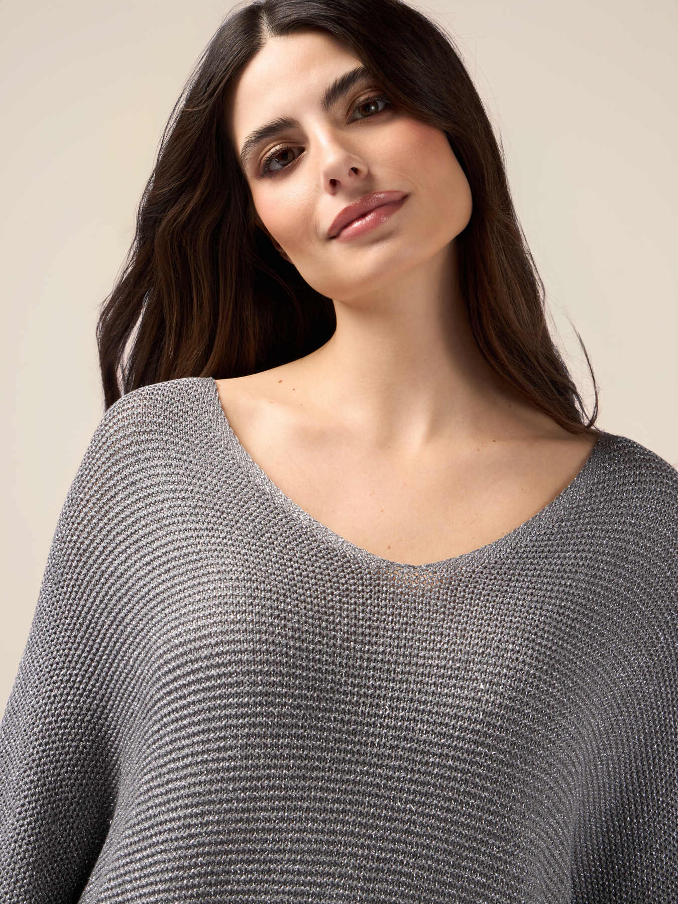 Maglia lurex misto viscosa image number 2