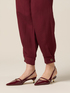 Pantalones baggy de lino/viscosa image number 2