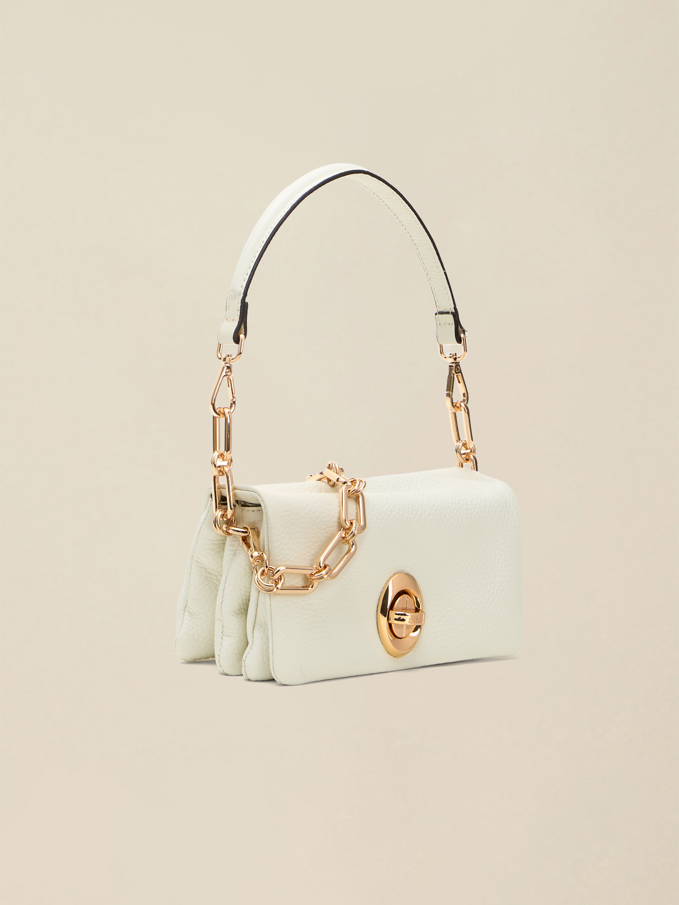 Mini bag in vera pelle image number 4