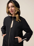 Parka con cappuccio e zip image number 2
