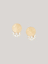 Earrings with white pearls image number 2