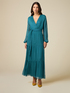 Langes Kleid aus Seide/Viskose image number 0