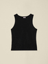 Top en jersey avec micro cristaux image number 3