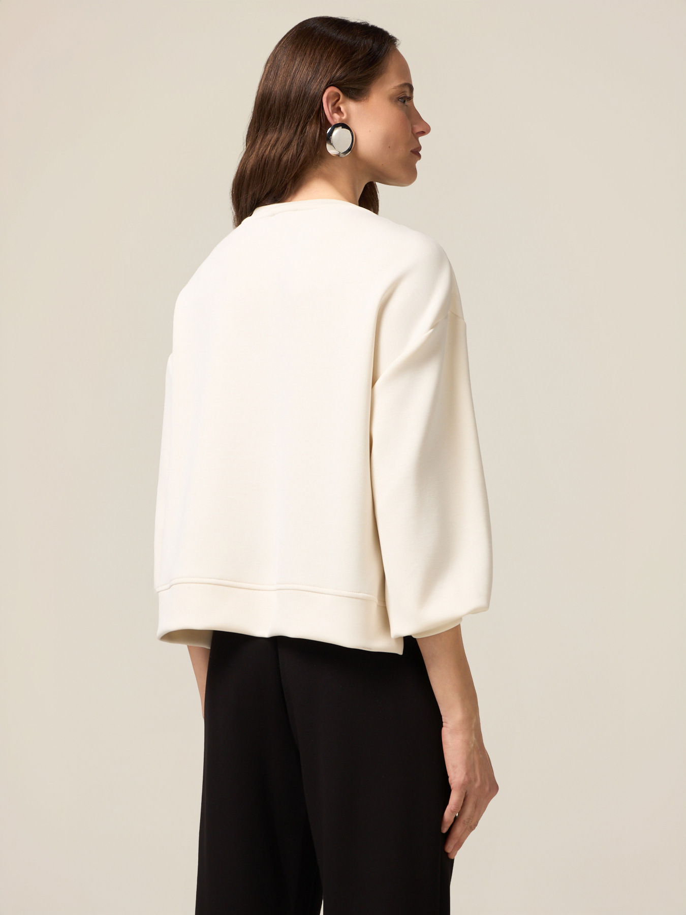 Soft touch sweatshirt with charms image number 1