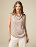 Blusa en raso de viscosa image number 0