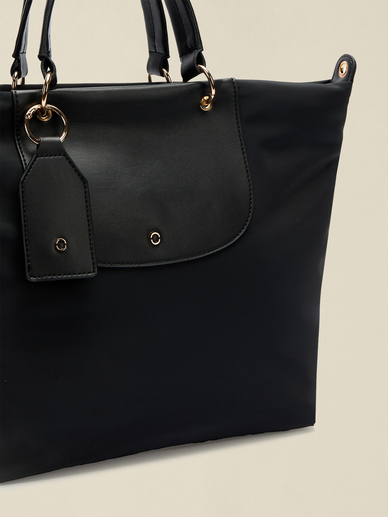 Shopper aus Nylon mit Fronttasche image number 4