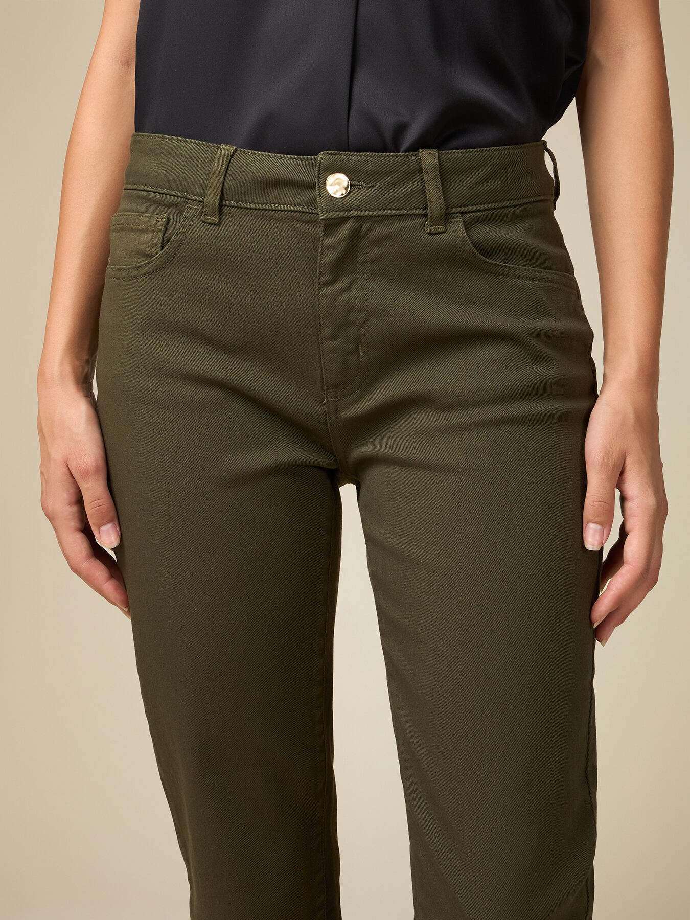 Cotton drill trousers image number 2