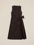 Robe midi avec n&oelig;ud lat&eacute;ral image number 3