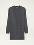 Cardigan lungo misto cashmere image number 3