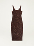 Velvet and sequin dress image number 3
