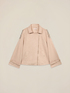 Short jacket with asymmetrical zip image number 4