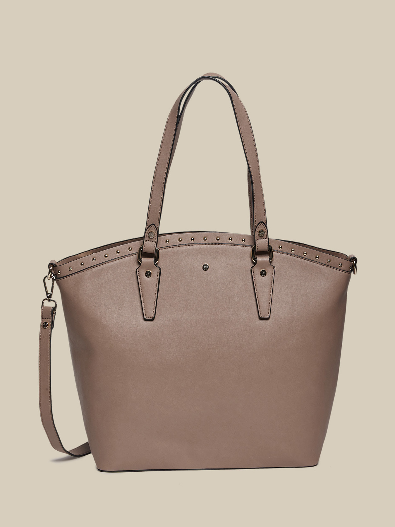 Shopping bag con borchie image number 1