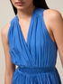 Vestito lungo misto seta image number 2