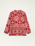 Bluse aus gemusterter Viskose image number 3
