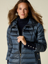 Lightweight hooded down jacket image number 2
