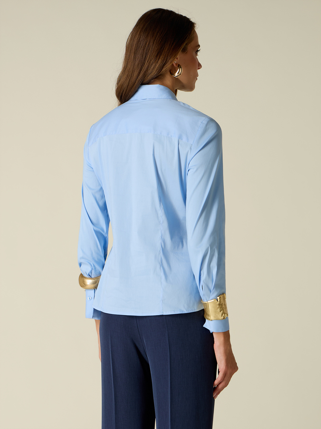 Camicia in popeline con cravatta image number 1