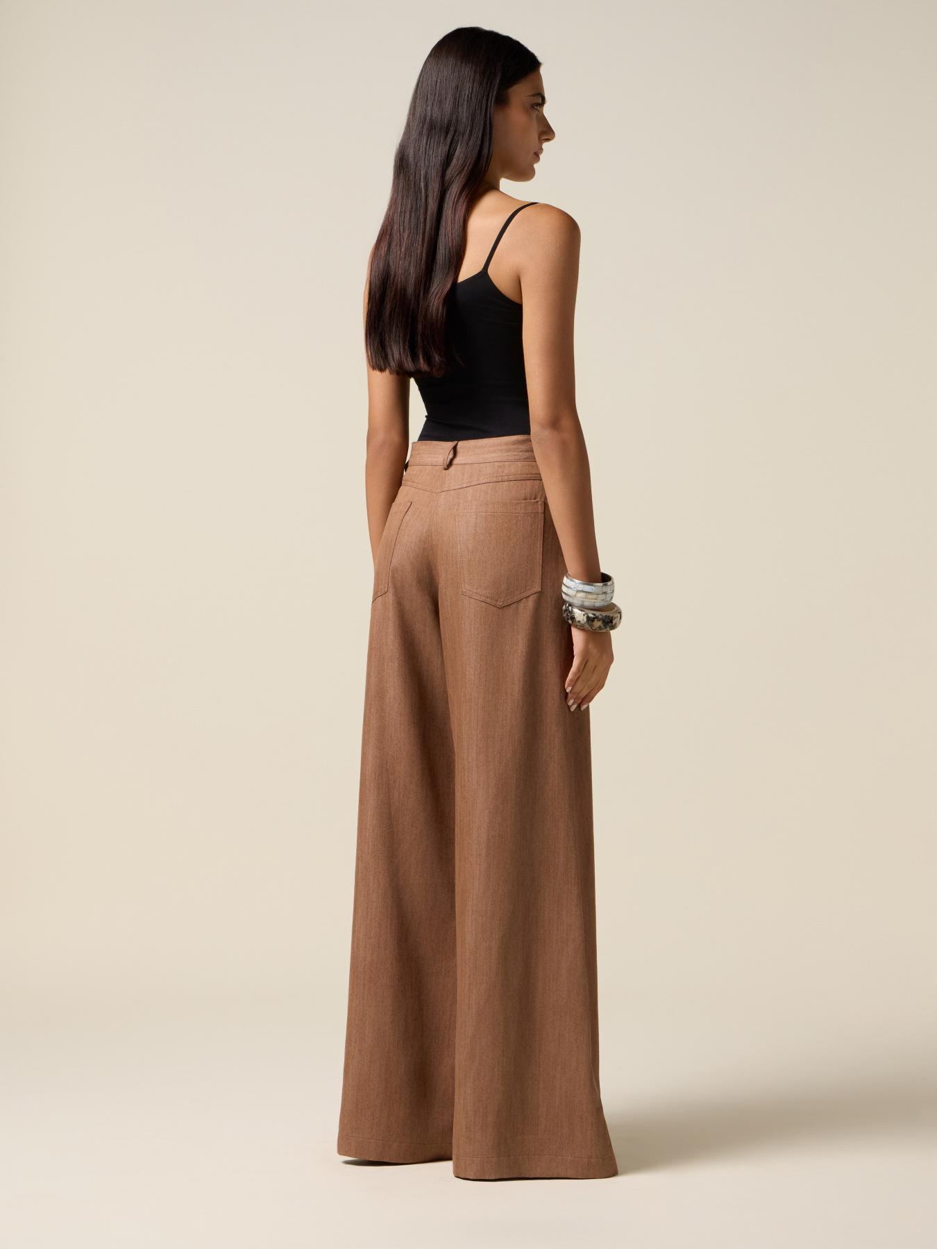 Palazzo-Hose aus Tencel image number 1